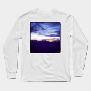 Mountain Sunset Long Sleeve T-Shirt